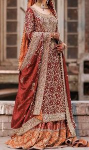 Ensemble Salwar Kameez et Lehenga en soie de créateur Kanya Libas pour la saison des mariages, idéal pour les occasions spéciales ou le quotidien - Product Image 3