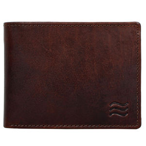 Handmade Genuine Cowhide Full Grain Leather Bifold Wallet Satin Lining <b>RFID</b> Feature <b>Card</b> <b>Holder</b> Short <b>RFID</b> Feature <b>Card</b> <b>Holder</b> - Product Image 4