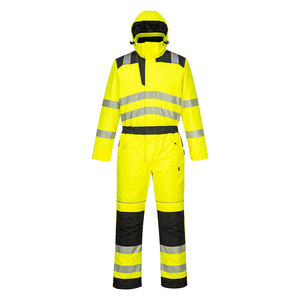 2026 Custom Men Working Safety Hi Vis Reflective Tape Coverall Work Wear Durable Construction Coverall Suits - Product Image 6