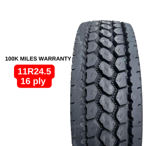Neumático de Camión 11R24.5 de Grado Comercial, Apto para Posiciones de Eje de Dirección, Tracción y Remolque - Product Image 3