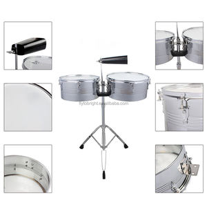Timbales LP Latinos alat musik, instrumen musik profesional 8 + 10/13 + 14 inci untuk perkusi Drum - Product Image 4