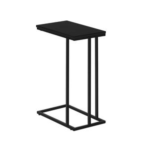 Mesa C de extremo Industrial lateral para sofá, mesita de noche Vintage con marco de Metal resistente para sala de estar, dormitorio y espacio pequeño - Product Image 3