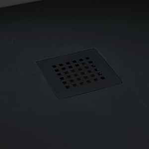 Receveur de douche en résine anthracite Koricini Milan 100x80 H2.5cm Fabriqué en Italie - Product Image 2
