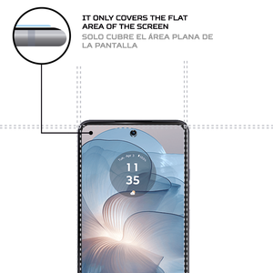 อุปกรณ์ป้องกันหน้าจอ G24 Motorola Moto antishock ทนทานและดูดซับแรงกระแทก - Product Image 3