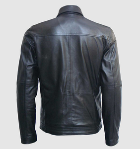 Meilleures ventes Veste en cuir d'hiver pour hommes Dernier style et nouvelle arrivée Logo avant Vente en gros - Product Image 2