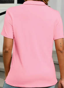 Polo classique en tricot de coton pour hommes, grande taille, manches courtes, col à pointe, style décontracté, imprimé, grande taille - Product Image 5