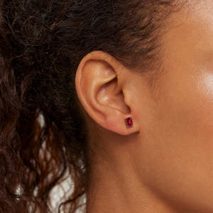 Pendientes de tuerca finos Ember Ohrstecker - Product Image 3