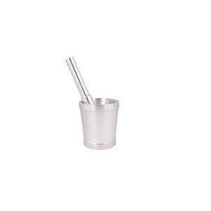 Silver Antique Finished Wholesale Mortar Pestle Custom Color Household Pestle <b>and</b> Mortar <b>Set</b> Small Custom Logo Mortar <b>and</b> Pestle - Product Image 2