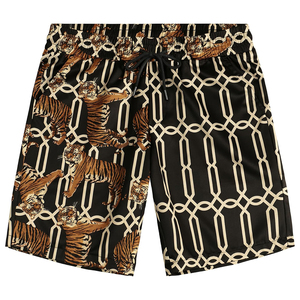 OEM High Quality Printed Summer Men's Sleepwear <b>Set</b> Soft Breathable Cotton Polyester Fabric Best Price - Product Image 5