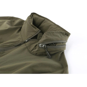 Veste de protection extérieure pour homme et femme pour le camping, la randonnée, l'automne, coupe-vent standard, capuche, col montant, toile inspirée de la peau de requin - Product Image 4