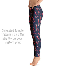 Coiffeur Leggings pour femmes de haute qualité doux léger extensible personnalisable couleur et taille utilisation en salon - Product Image 5