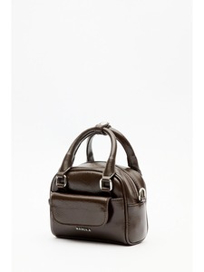 Sac Boston Mini Personnalisé avec Logo, Sac à Main Bandoulière en Cuir PU pour Femme, Marque Privée OEM ODM - Product Image 2