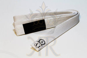 Jiu Jitsu เข็มขัด JJ JJ Jitsu ผ้าคอตตอนผ้าทอประดับมุกโลโก้ตามสั่ง - Product Image 6