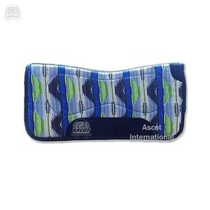 Cojín de sillín occidental de caballo de alta calidad acolchado de fieltro Jacquard todos los colores ecuestre al por mayor - Product Image 5