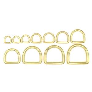 Hebilla en D para la fabricación de cinturones y artesanía en cuero - Product Image 1