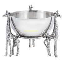 Promotion : Seau à glace décoratif de luxe en aluminium pour refroidisseur à vin, double paroi, anti-fuite, capacité 5L, élégant