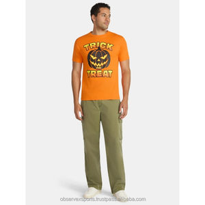 <b>Men's</b> Vintage Skull Design Heavyweight 100% Cotton Streetwear T-<b>Shirts</b> with Digital Printing Custom Regular Fit 220g - Product Image 5