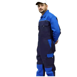 Best Selling Unisex High Quality Polyester Cotton Work <b>Bib</b> Overalls Custom Design Print New Style <b>Coverall</b> Direct Factory - Product Image 6