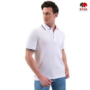 Camisetas Polo Personalizadas para Hombre RYAN PRO GEAR, Logotipo Personalizado en la Parte Delantera, Tejido de Viscosa/Poliéster Antiarrugas, Manga Corta, Servicio ODM - Product Image 5