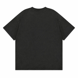 เสื้อยืดพิมพ์ลายกราฟิกคุณภาพสูง เนื้อผ้าระบายอากาศได้ดี สั่งทำได้ตามต้องการ แฟชั่นสตรีททันสมัยสำหรับผู้ชาย - Product Image 6