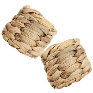 Handmade Rustic Rattan Napkin Ring With Natural Woven Design For Elegant Farmhouse Dining <b>Table</b> Decoration And Special <b>Occasions</b> - Product Image 4