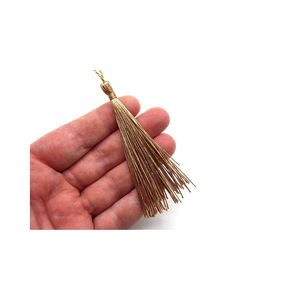 Lot de 5 Franges en Soie de Luxe de 7,5 cm de Haute Qualité, 40 Couleurs Disponibles, Gros Pompons Épais – Commande en Gros - Product Image 5