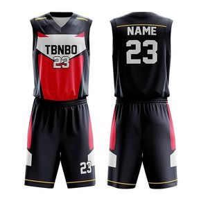 Maillot athlétique de basket-ball à double face personnalisé en gros pour sublimation d'uniforme d'enfants et de jeunes - Product Image 2