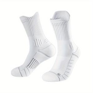 Chaussettes de sport personnalisées pour hommes et femmes, chaussettes de sport respirantes, logo imprimé, OEM ODM, prix de gros d'usine - Product Image 2