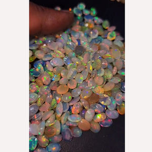 711ชิ้นโอปอลเอธิโอเปียธรรมชาติ5x3 6x4 7x5 8x6 9x7มม. ลูกแพร์รูปไข่5 6 7มม. กลมหน้า344 CTS มาก iroc ขายพลอยตัดเรา $344 - Product Image 1