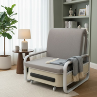 Hot Sell Modernes Klapp sofa mit starkem Stahlrahmen Faltbare Schlaf couch für Zuhause und Hotel Klapp sofa in Einzel größe