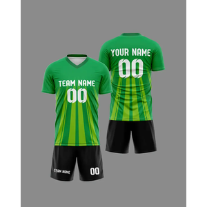 Camiseta Deportiva Personalizada de Fútbol Americano Verde, Sublimada, Estilo Crop Top, Premium, para Fútbol Americano y Fútbol - Product Image 1