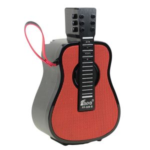Xách tay guitar hình loa <span class=keywords><strong>bluetooth</strong></span> với năng lượng mặt trời sạc, dẫn ánh sáng, FM, SD/USB hỗ trợ cho thiết bị phổ quát - Product Image 1