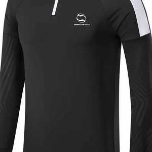 Chándales a prueba de viento para exteriores Ajuste personalizado con conjuntos de chándal deportivo de tela ligera de manga larga - Product Image 6