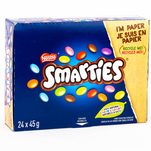 Smart-ies Regular, Dulces Cubiertos de Chocolate con Leche, Chocolate Dulce en Barra, Empaque a Granel con Mermelada y Nueces, 24 x 45 Gramos Peso Neto (100 Gramos) - Product Image 3