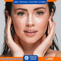 Patch nasal jetable en forme de papillon NIDY, bande anti-points noirs pour peaux grasses, non tissé, soin de beauté pour les pores du nez, soin personnel