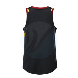 เสื้อบาสเก็ตบอลไซส์ใหญ่ ระบายอากาศได้ดี ขายส่งจากโรงงานโดยตรง - บริการ OEM ปรับแต่งได้ คุณภาพสูง ชุดกีฬา - Product Image 3