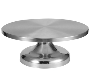 แท่นวางเค้กสแตนเลสที่ตกแต่งในวันคริสต์มาสที่ไม่เหมือนใครแท่นวางเค้กโลหะสำหรับงานเลี้ยงน้ำชาของตกแต่ง - Product Image 3