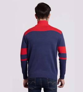 Solid Color Round Neck Top Quality Winter Casual Blank Pullover Men Clothing <b>Sweaters</b> Long Sleeve Cotton Wool Breathable <b>Sweater</b> - Product Image 2
