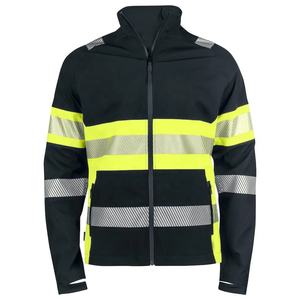 High-visibility Safety <b>Reflective</b> <b>Jacket</b> Custom Logo Outdoor Work Wear Soft Shell Safety Working <b>Jacket</b> for <b>man</b> - Product Image 4