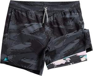 Nouvelle tendance été 2024 Shorts de sport pour hommes Shorts de course en plein air Fitness Respirant Shorts à double couche Shorts de sport pour l'entraînement - Product Image 1