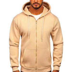 Sudadera con capucha de gran tamaño personalizada con diamantes de imitación, ropa de calle de peso pesado con cremallera para hombres OEM/ODM Fabricante Full Rhinestone Hoodie Basics - Product Image 4