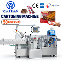 Machine d'emballage en carton pour boîtes à thé personnalisées YH, aliments surgelés, céréales, barres chocolatées, en-cas, biscuits