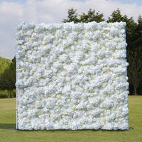 Mur de fleurs artificielles pour mariage, panneau suspendu, toile de fond photo pour cérémonie, réception et décoration d'événements