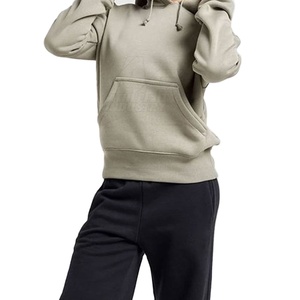 Sweat à capuche doublé en polaire pour femme, personnalisé avec logo imprimé sur le devant, en polyester/coton, séchage rapide, manches longues, vente en gros - Product Image 1