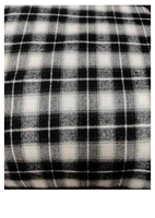 Tela de Tweed de Espiga de Lujo 100% Lana, Ecológica y Orgánica, Tejida con Patrón en Relieve