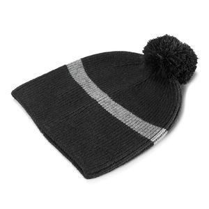Gorro de Punto Acrílico de Color Liso con Etiqueta Tejida, Logotipo Personalizado, Parche Bordado, Gorros de Invierno Unisex, Gorros Vintage - Product Image 2