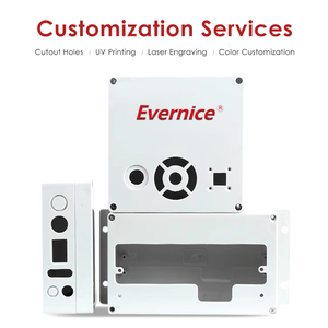 Không thấm nước Wall Mount ABS nhựa bao vây điện tử bao vây hộp nối hộp điện PCB bao vây - Product Image 4