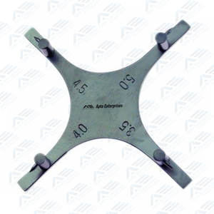 เกจวัดความสูงทางทันตกรรมสแตนเลส อุปกรณ์ทันตกรรม เครื่องมือทันตกรรม โพซิชันเนอร์ บูนเกจ สำหรับทันตกรรม คุณภาพสูง - Product Image 1