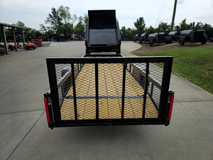Remorque utilitaire à queue de pieu 5x14, thermolaquée avec porte, essieu 3 500 lb (2001-3 000 kg), 7x14 pi, 6x12 pi, 7x16 pi, approvisionnement en gros - Product Image 4