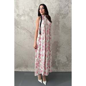 Robe à motif floral rose - Rose - Product Image 2